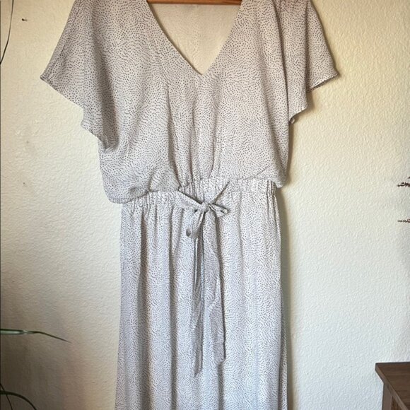 Sienna Sky chiffon polka dot maxi formal dress - Picture 2 of 14